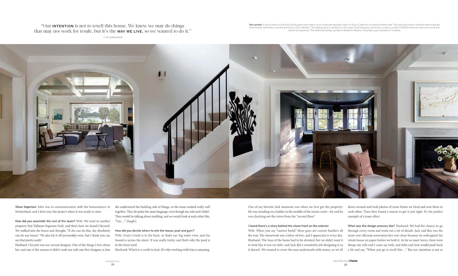 custom transitional residential